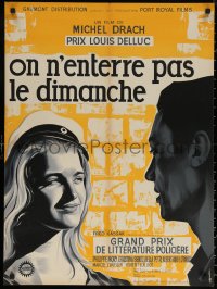 7m0706 ONE DOES NOT BURY SUNDAY French 23x30 1960 On n'enterre pas le Dimanche, Guy Gerard Noel!