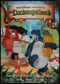 7m0350 JUNGLE BOOK group of 5 German R2000 Walt Disney cartoon classic, great art of all characters!