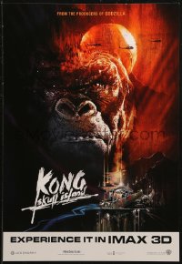 7m0163 KONG: SKULL ISLAND IMAX mini poster 2017 Apocalypse Now art inspired by Bob Peak!