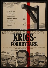 7m0293 SECRETS OF THE NAZI CRIMINALS Swedish 1956 Krigsforbrytare, Mein Kampf II, disturbing!