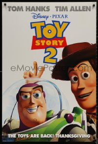7m1202 TOY STORY 2 advance DS 1sh 1999 Woody, Buzz Lightyear, Disney and Pixar animated sequel!