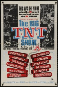 7p0407 BIG T.N.T. SHOW 1sh 1966 all-star rock & roll, traditional blues, country western & rock!