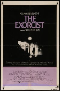 7p0569 EXORCIST int'l 1sh 1974 William Friedkin horror classic, William Peter Blatty!