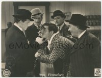 7p0018 SAN FRANCISCO German LC 1936 great different c/u of Clark Gable and Spencer Tracy!