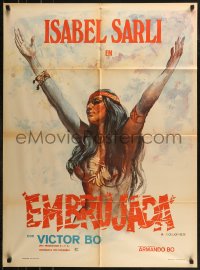 7p0141 BEWITCHED Mexican poster 1969 Armando Bo & Egidio Eccio's Embrujada, sexy Elizabeth Sarli!