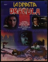 7p0173 LA DINASTIA DE DRACULA Mexican poster 1981 a Duke executed for witchcraft is resurrected!