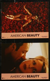 7p0036 AMERICAN BEAUTY 12 French LCs 1999 Kevin Spacey, Annette Benning, Mena Suvari, Thora Birch!