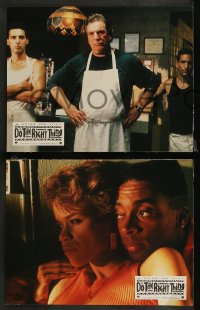 7p0043 DO THE RIGHT THING 12 French LCs 1989 Spike Lee, Danny Aiello, Ossie Davis & Ruby Dee!