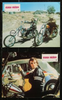 7p0089 EASY RIDER 6 style B French LCs 1969 Peter Fonda, Nicholson, classic directed by Dennis Hopper