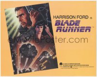 7r0655 BLADE RUNNER LC 1982 Ridley Scott sci-fi classic, art of Harrison Ford by John Alvin!