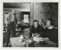 7r0117 CITIZEN KANE 8x10.25 still 1941 George Coulouris, Agnes Moorehead & angry Harry Shannon!