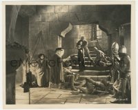 7r0131 CONNECTICUT YANKEE 8.25x10 still 1931 Will Rogers in dungeon with Maureen O'Sullivan!