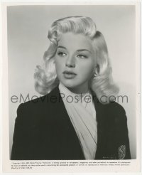 7r0155 DIANA DORS 8.25x10 still 1956 portrait of England's favorite star making I Married a Woman!