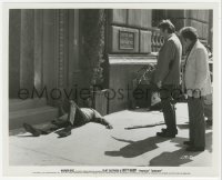 7r0157 DIRTY HARRY candid 8.25x10 still 1971 Don Siegel tells Clint Eastwood how to do classic scene!