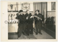 7r0158 DIZZY DETECTIVES 8x11 key book still 1943 The Three Stooges' Moe, Larry & Curly w/ caiman!