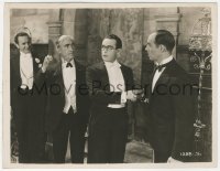 7r0188 FEET FIRST 8x10 key book still 1930 c/u of confused Harold Lloyd in tuxedo shaking hands!