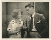 7r0243 HER WEDDING NIGHT 8x10.25 still 1930 c/u of Ralph Forbes handing key to pretty Clara Bow!
