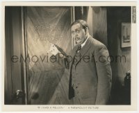 7r0272 IF I HAD A MILLION 8x10 key book still 1932 meek Charles Laughton about to quit his job!