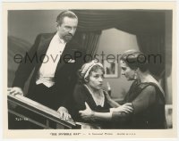 7r0273 INVISIBLE RAY 8x10 still 1936 creepy bearded Bela Lugosi on stairway over two women!