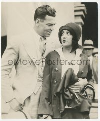 7r0279 JACK DEMPSEY 7x8.5 still 1920s heavyweight boxing champ with actress wife Estelle Taylor!
