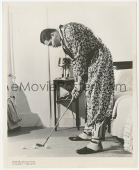 7r0290 JOE LOUIS STORY 8.25x10 still 1953 he's practicing putting to forget about Max Schmeling!