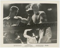 7r0298 KILLER'S KISS 8x10.25 still 1955 Stanley Kubrick in New York's Clip Joint Jungle, boxing c/u!