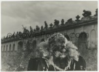 7r0300 LA BELLE ET LA BETE deluxe French 7.75x10.75 still 1946 best close up of monster Jean Marais!