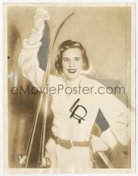 7r0318 LENI RIEFENSTAHL 6.75x8.5 news photo 1934 Hitler's favorite film star & his favorite person!