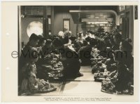 7r0333 MADAME BUTTERFLY 8x11 key book still 1932 Sylvia Sidney & Cary Grant dining with many others!