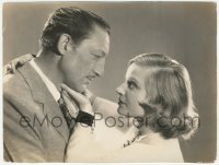 7r0355 MATCH KING 7.25x9.5 still 1932 romantic close up of Warren William & pretty Lili Damita!