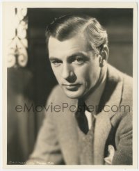 7r0373 MR. DEEDS GOES TO TOWN 8x10 key book still 1936 best portrait of Gary Cooper by A.L. Schafer!