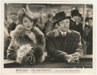 7r0374 MR. SKEFFINGTON 8x10.25 still 1944 great c/u of Bette Davis in fancy outfit with Claude Rains!