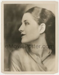7r0396 NORMA SHEARER 8x10.25 still 1925 head & shoulders profile portrait of the out door girl!