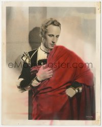 7r0018 ROMEO & JULIET color deluxe 8x10 still 1936 best close up of Leslie Howard as the leading man!