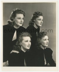 7r0445 ROSEMARY LANE/LOLA LANE 8.25x10 still 1937 the sisters by a mirrored wall by Marigold!