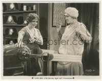 7r0454 SATURDAY NIGHT KID 7.75x9.75 still 1929 Clara Bow shows weight loss machine to older woman!
