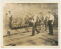 7r0455 SCARFACE 8x10 still 1932 Boris Karloff in famous bowling sequence, Howard Hawks classic, rare!