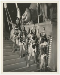 7r0466 SHE 8.25x10 still 1935 sturdy guards who protect queen on stairs, H. Rider Haggard!