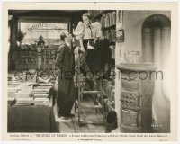 7r0476 SONG OF SONGS 8x10.25 still 1933 Brian Aherne stares up at Marlene Dietrich on ladder!