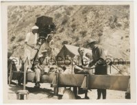 7r0484 SPOILERS candid 8x10 key book still 1930 Gary Cooper & Kay Johnson filmed prospecting gold!