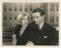 7r0501 SWEET MAMA 8x10 still 1930 close up of pretty Alice White & David Manners sitting on bench!