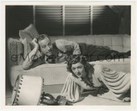 7r0527 THIRD FINGER LEFT HAND 8.25x10 still 1940 Myrna Loy & Melvyn Douglas by Clarence S. Bull!