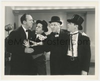 7r0534 TIME OUT FOR RHYTHM 8.25x10 still 1941 Three Stooges Moe, Larry & Curly with Allen Jenkins!