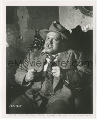 7r0543 TOUCH OF EVIL 8x10 still 1958 c/u of Orson Welles as bloated Police Chief Hank Quinlan!