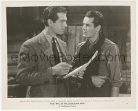 7r0544 TRAIL OF THE LONESOME PINE 8.25x10 still 1936 close up of Fred MacMurray & Henry Fonda!