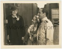 7r0567 WE LIVE AGAIN candid 8.25x10.25 still 1934 Mary Pickford visits Sten & March on the set!