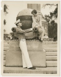 7r0572 WEST POINT 8x10.25 still 1927 cadet William Bakewell romancing young Joan Crawford!