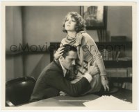 7r0580 WILD PARTY 8x10 still 1929 close up of Clara Bow comforting distraught Fredric March!