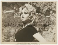 7r0590 WOMAN LIKE SATAN 8x10.25 still 1960 best close up of sexiest Brigitte Bardot, Julien Duvivier