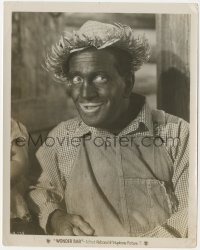 7r0591 WONDER BAR 8x10.25 still 1934 rare portrait of Al Jolson in blackface as plantation worker!